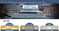 Desktop Screenshot of dourocharter.com